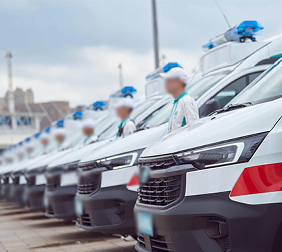 江达县服务车队展示